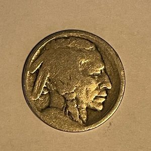 Rare Dateless Buffalo Indian head Nickel